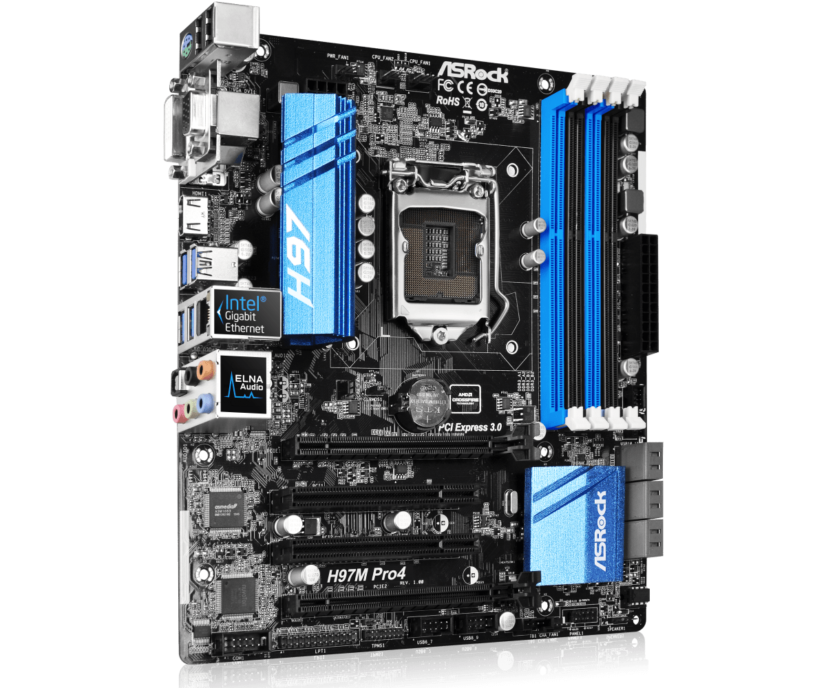 Asrock H97M Pro4 - Motherboard Specifications On MotherboardDB